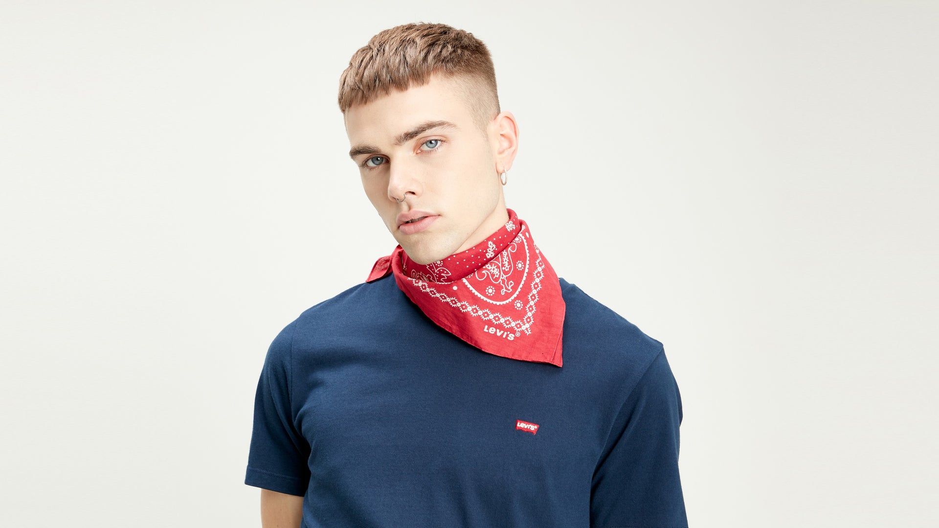 Levi's® Men's Paisley Bandana Red Levi's ID
