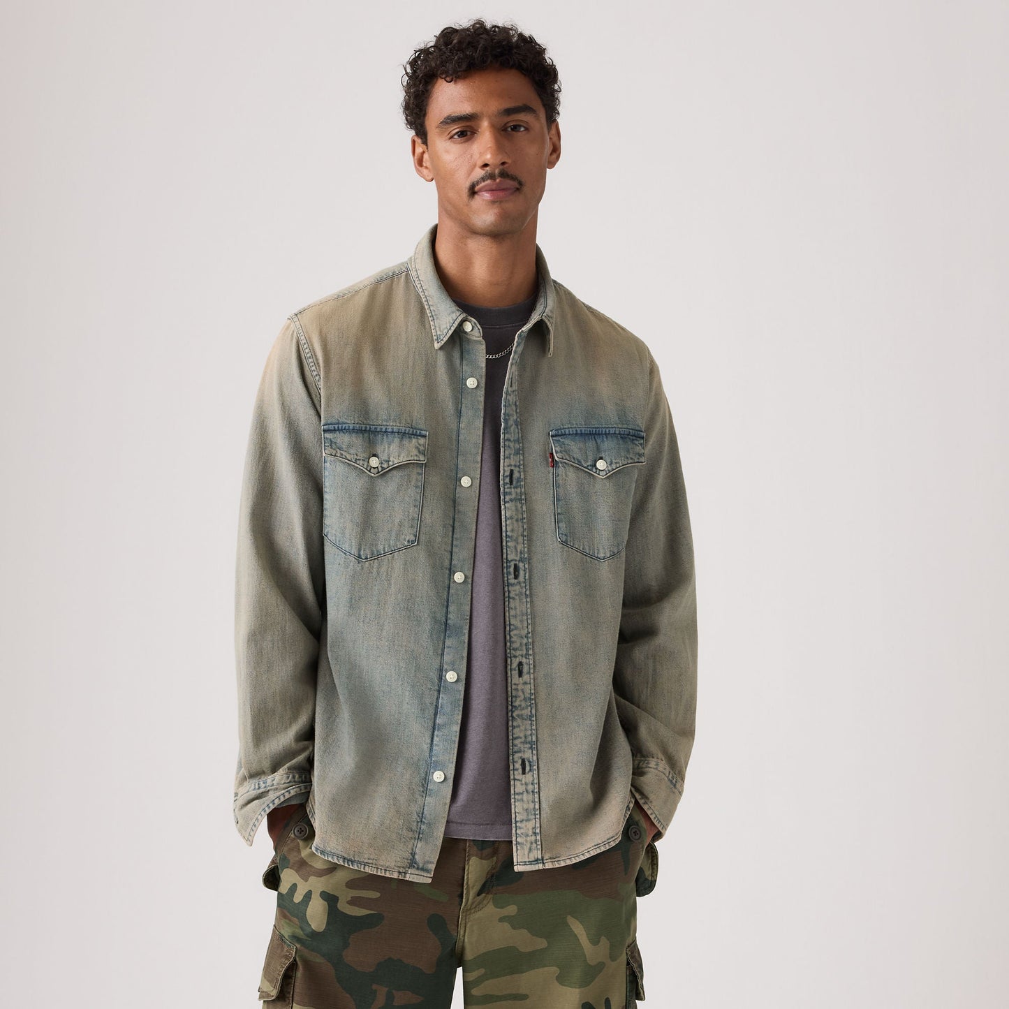 Levi's® Men's Relaxed Fit Western Shirt