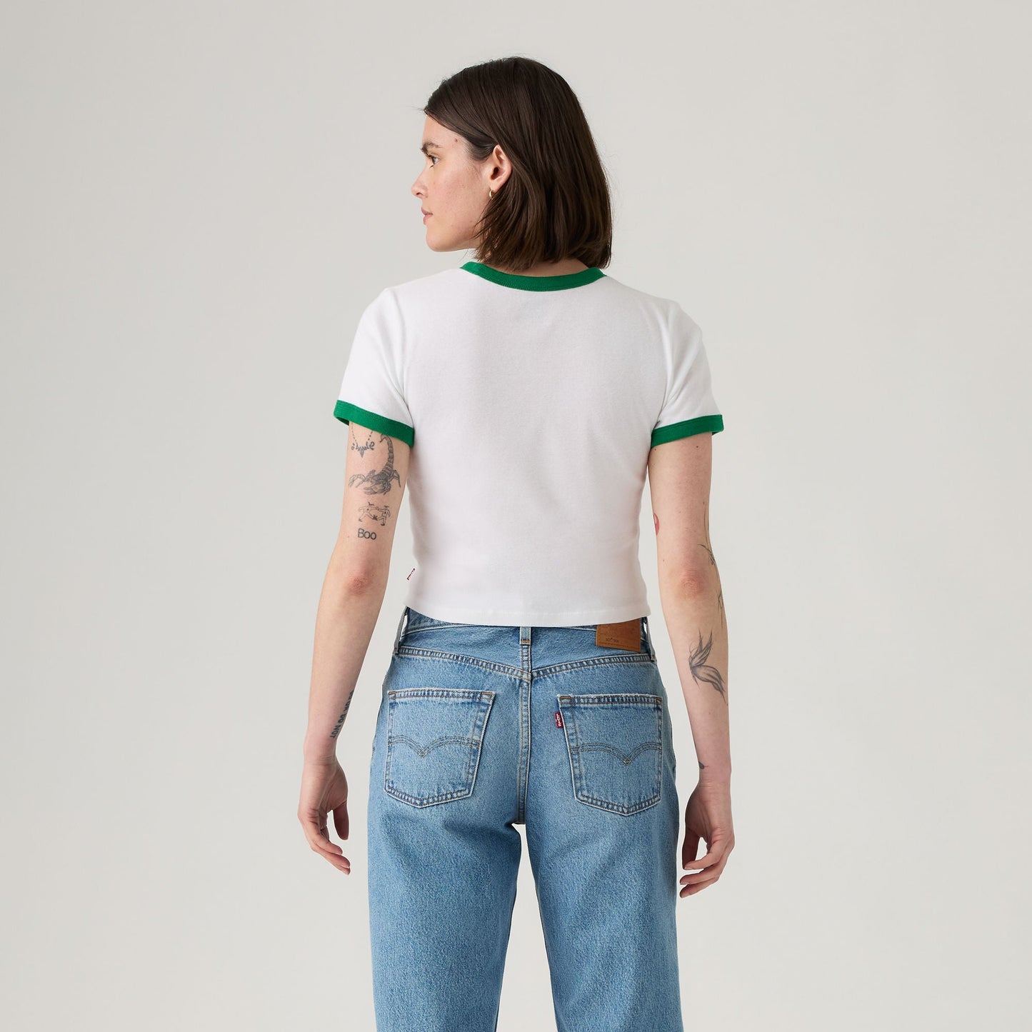 Levi's® Women's Graphic Ringer Mini T-Shirt