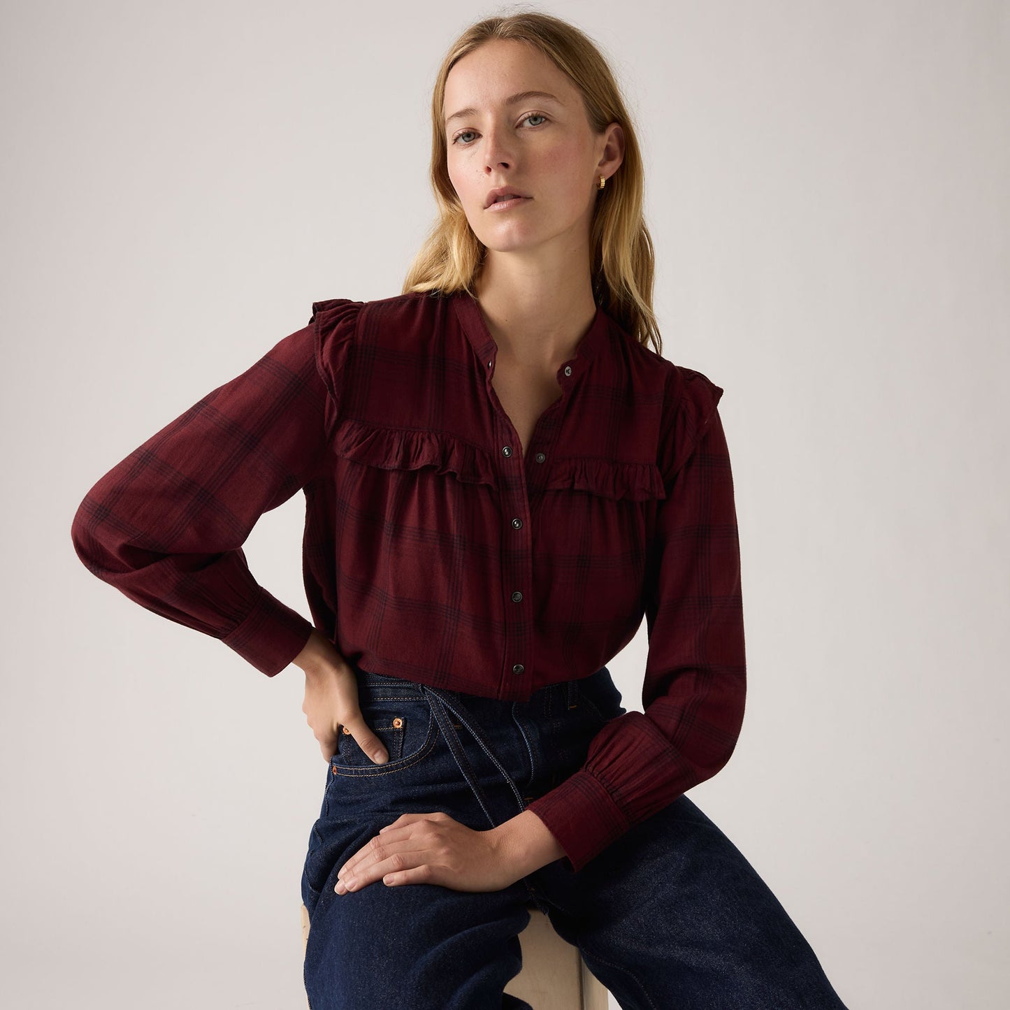 Levi's® Women's Gianna Long-Sleeve Blouse