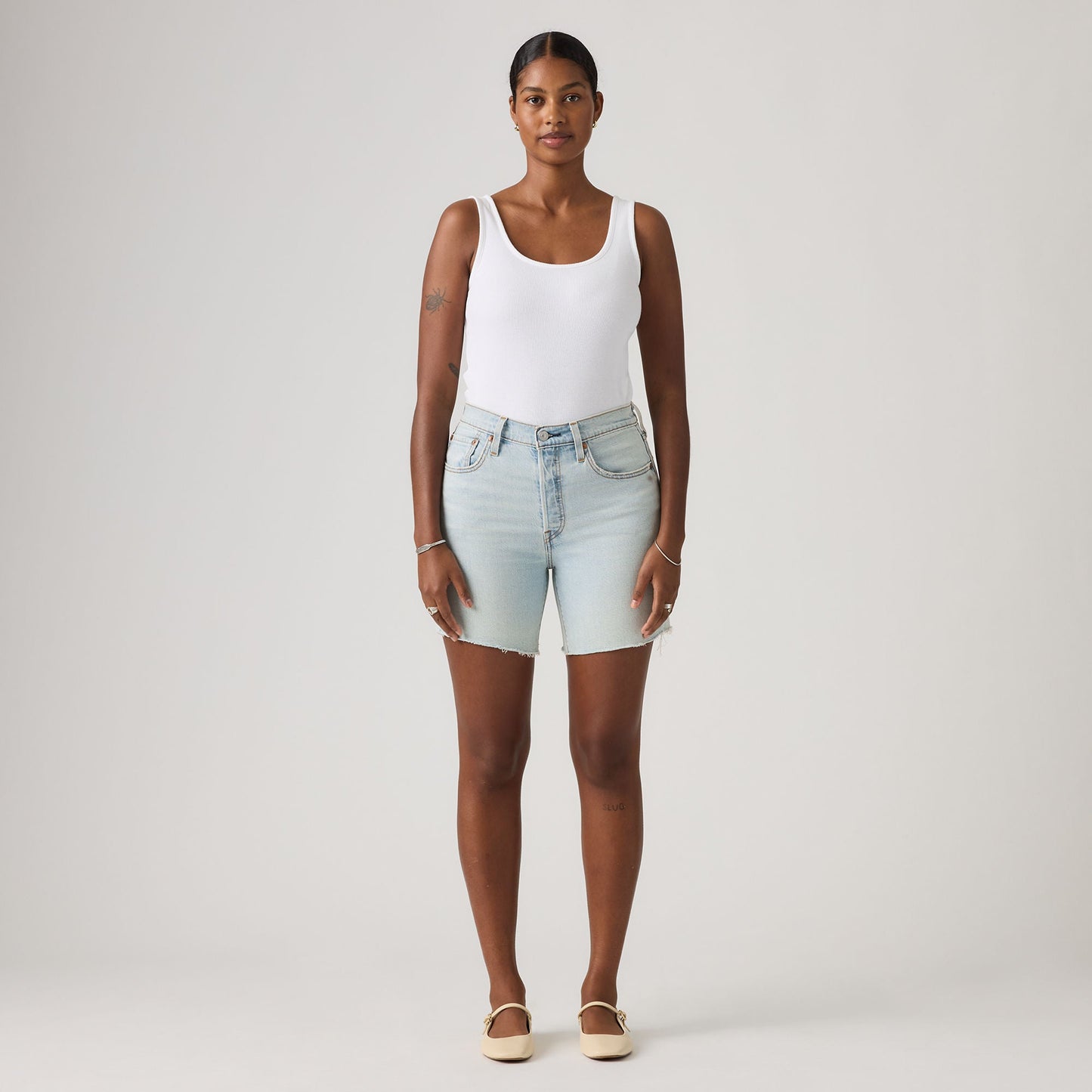 Levi's® Women's 501® Lightweight Mid-Thigh Shorts