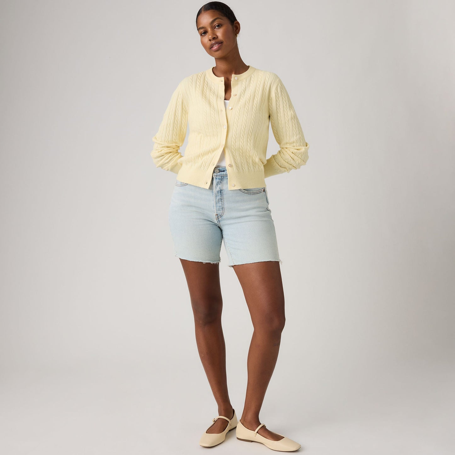 Levi's® Women's 501® Lightweight Mid-Thigh Shorts
