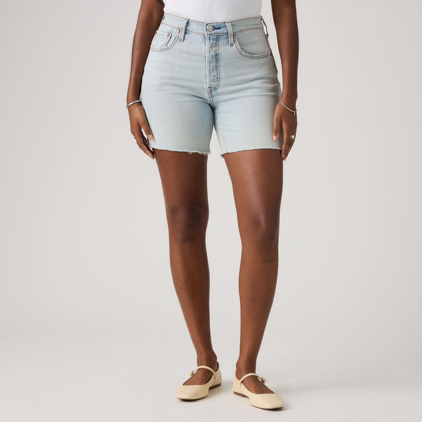 Levi's® Women's 501® Lightweight Mid-Thigh Shorts