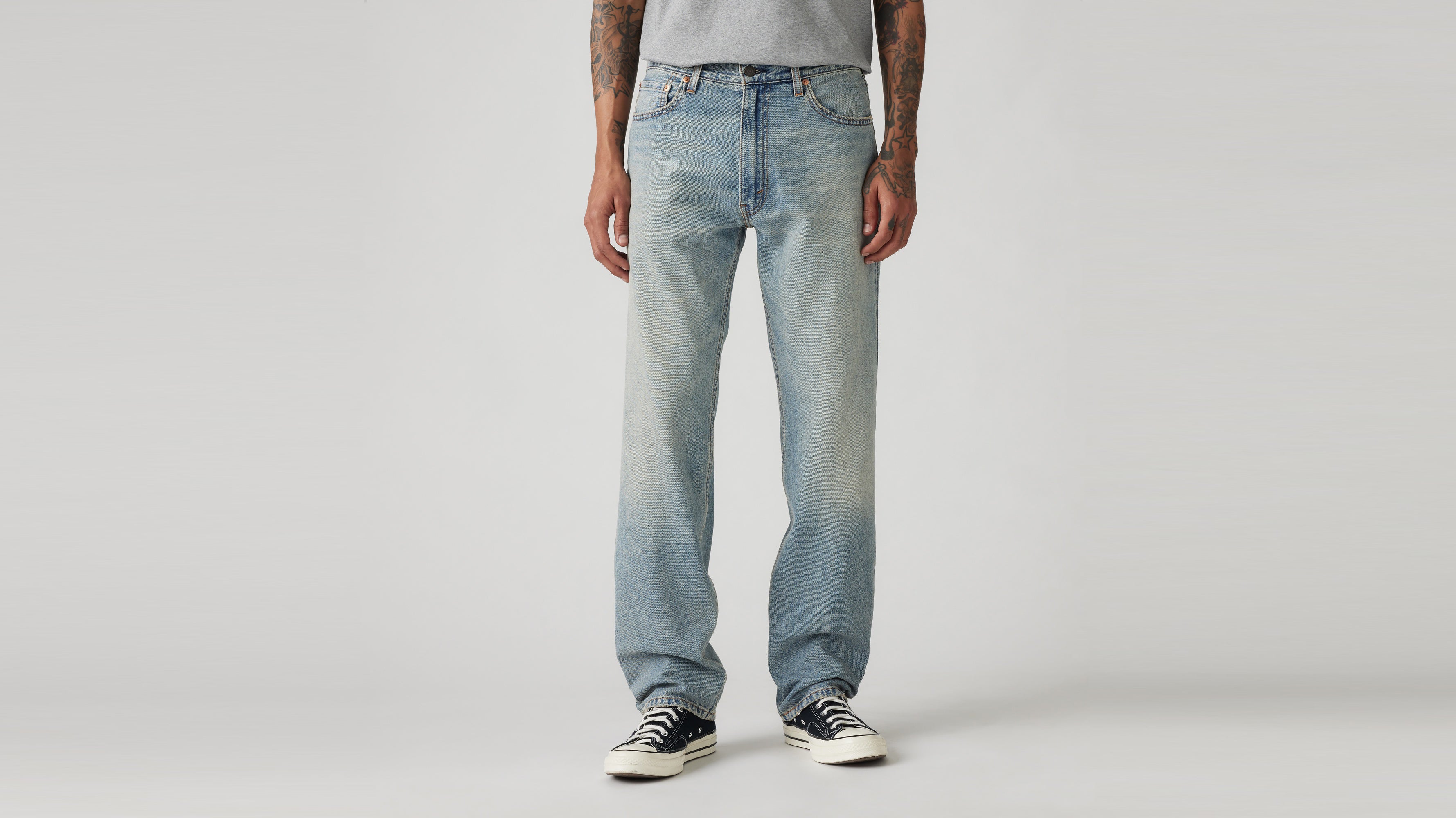 Levi's® Men's 555™ Relaxed Straight Jeans Lead The Way Levi's ID