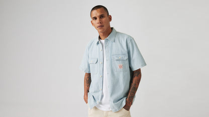 Levi's® Men's Short-Sleeve Dalton Workwear Shirt