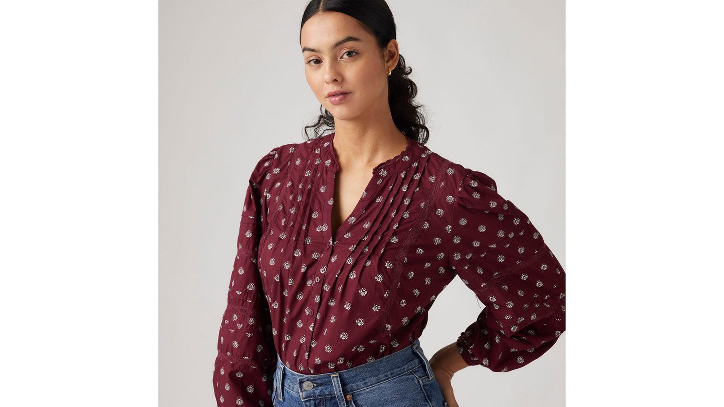 Levi's® Women's Mandy Long-Sleeve Blouse