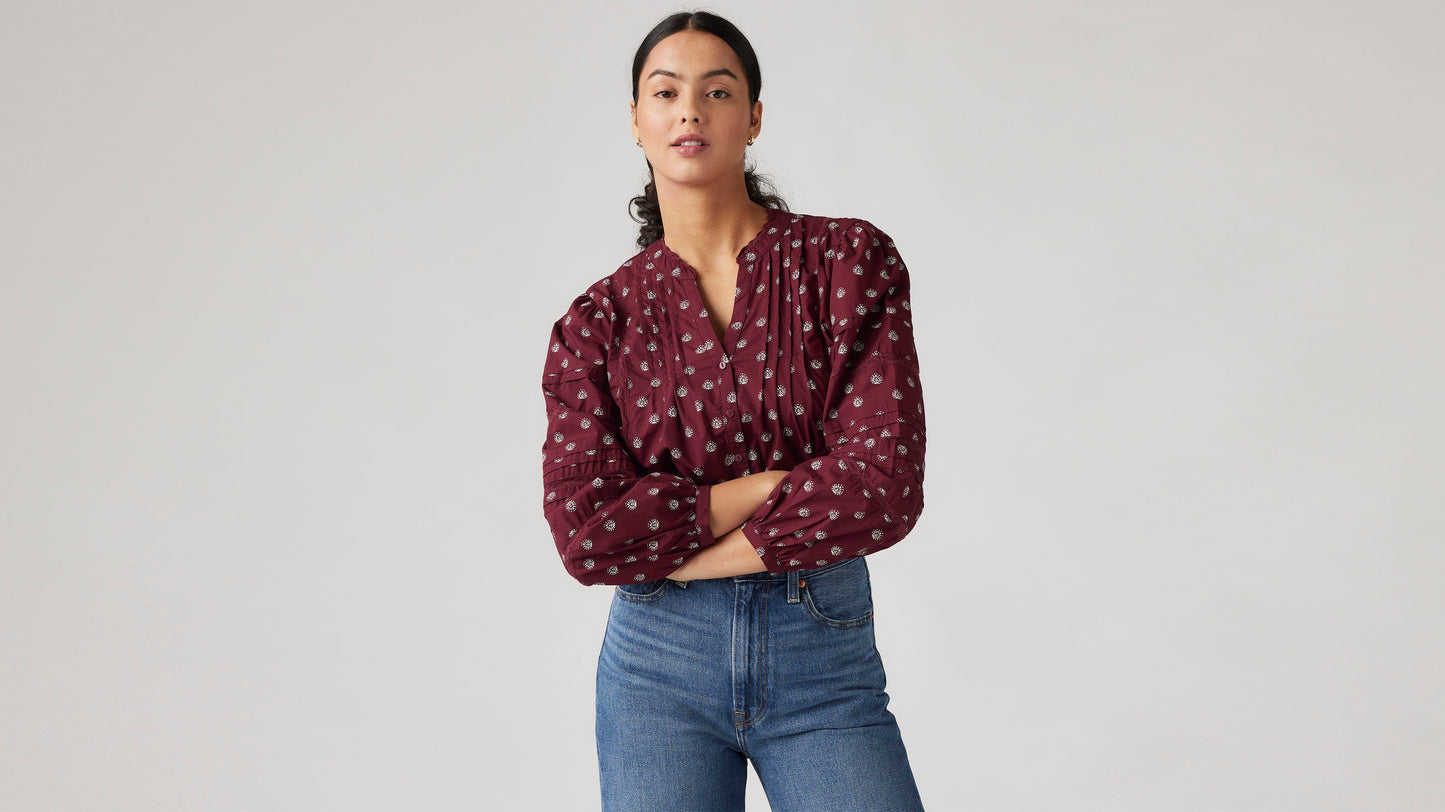 Levi's® Women's Mandy Long-Sleeve Blouse