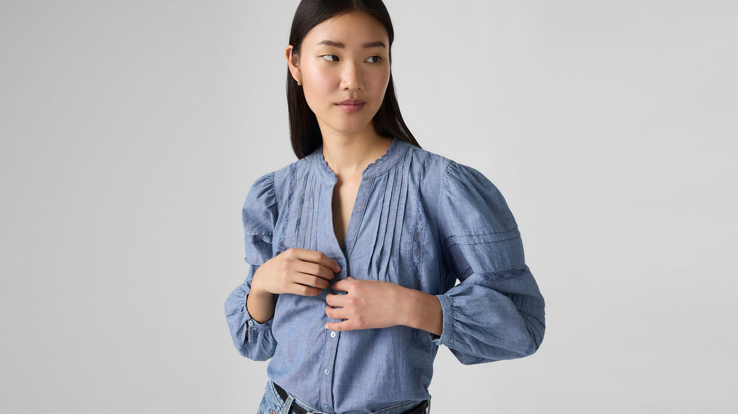 Levi's® Women's Mandy Long-Sleeve Blouse