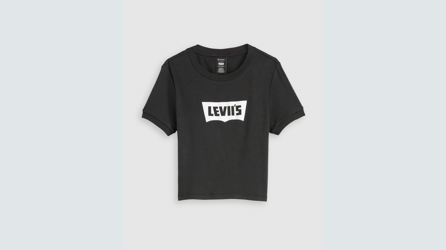 BEYONCÉ X LEVI’S® Graphic Essential Sporty Ringer Tee