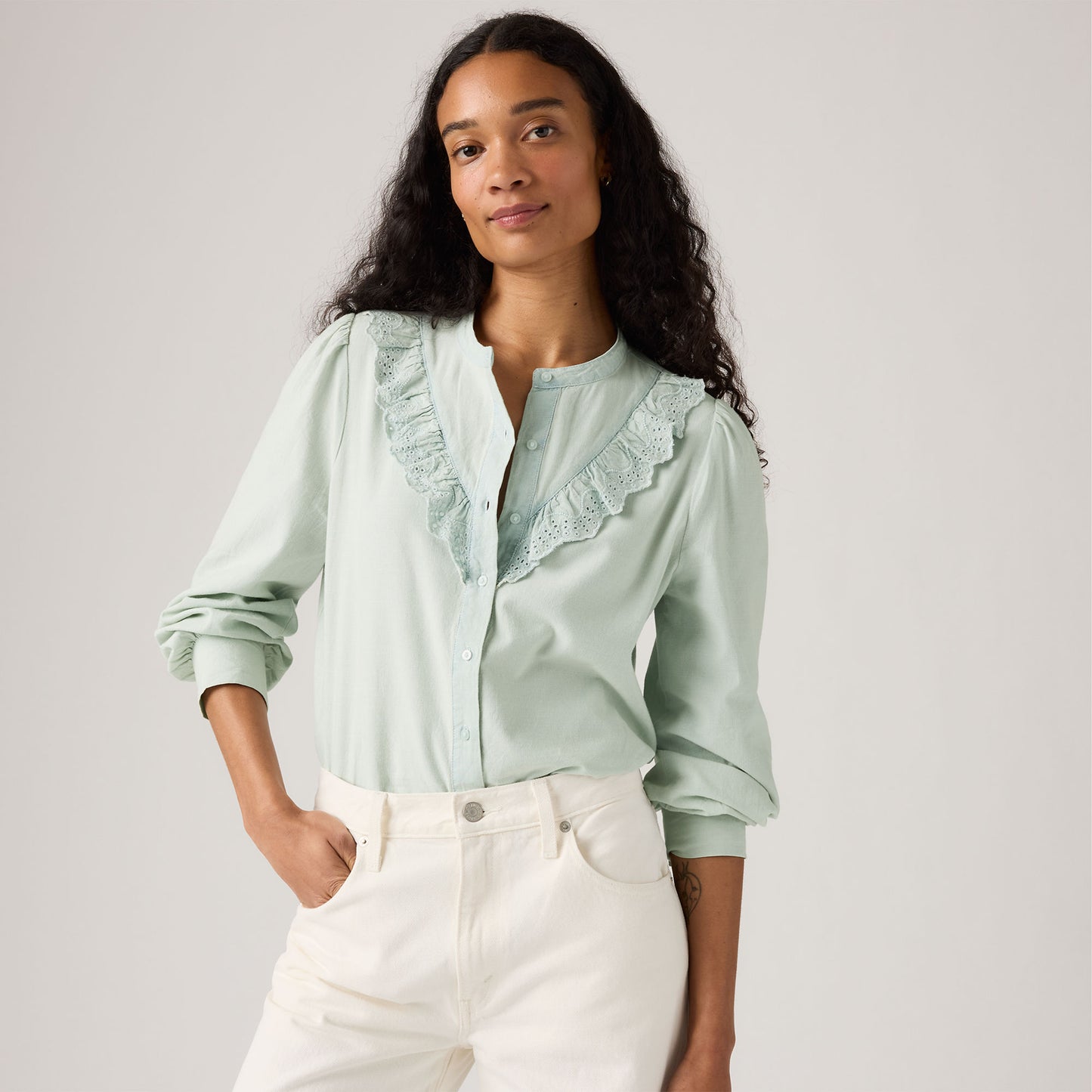 Levi's® Women's Jane Eyelet Blouse