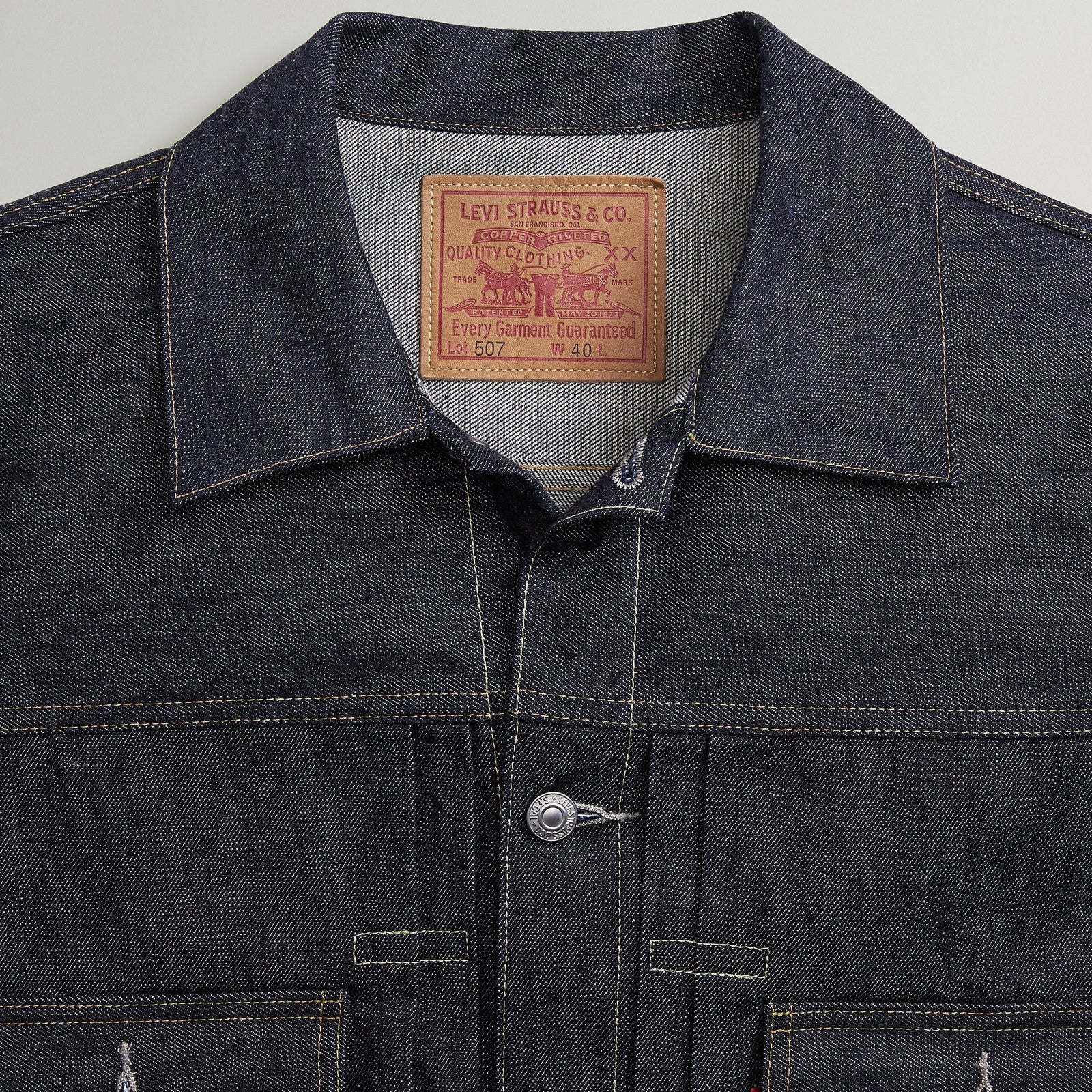 Levi's® Vintage Clothing Men's 1953 Type II Jacket - Indigo Rigid