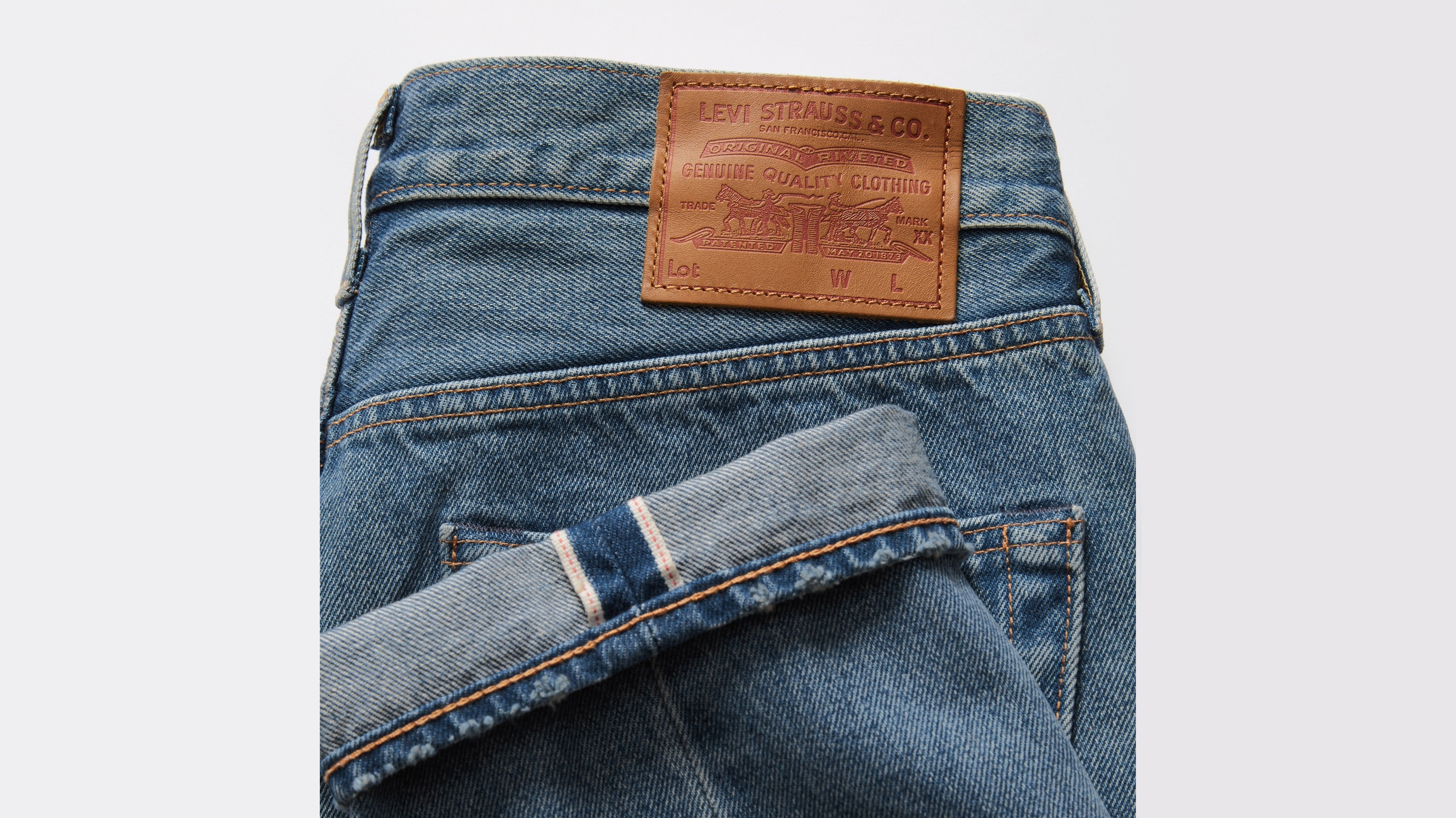 Raw Jeans Levis Raw Denim 501 Levi's® Men's 501® Slim Taper
