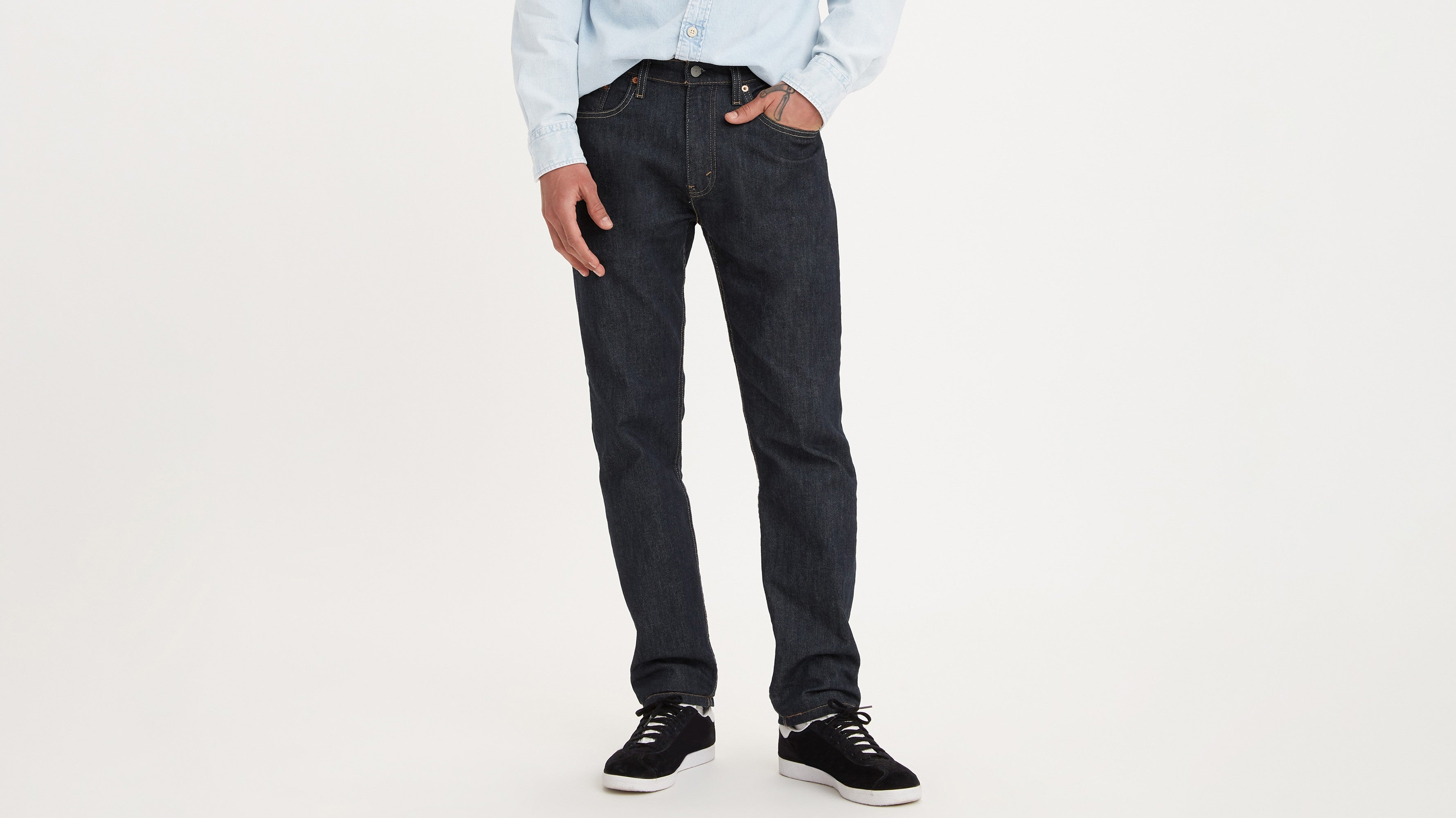 Levi's® Men's 502™ Taper Jeans Midnight Rinse Cool Levi's ID
