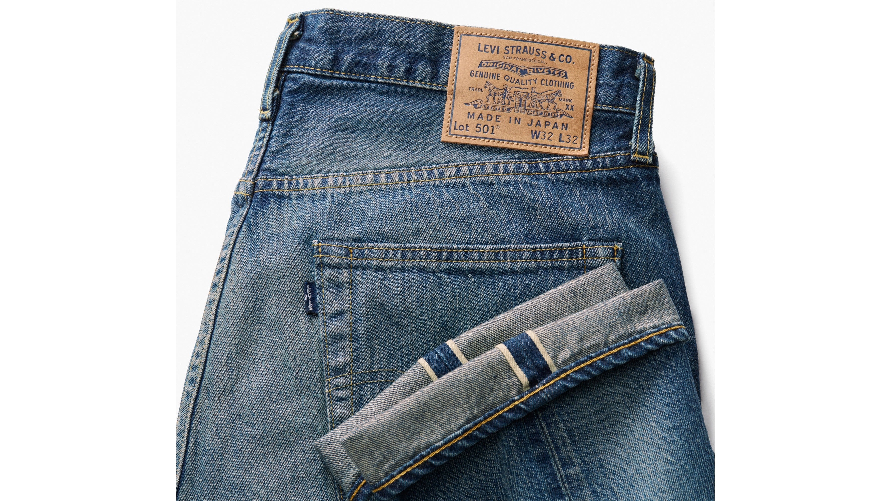 Levis Original Riveted Jeans Levi's® Men's Made In Japan 1980s 501