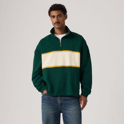 Levi's® Men's Pieced Cameron Quarter-Zip Sweater