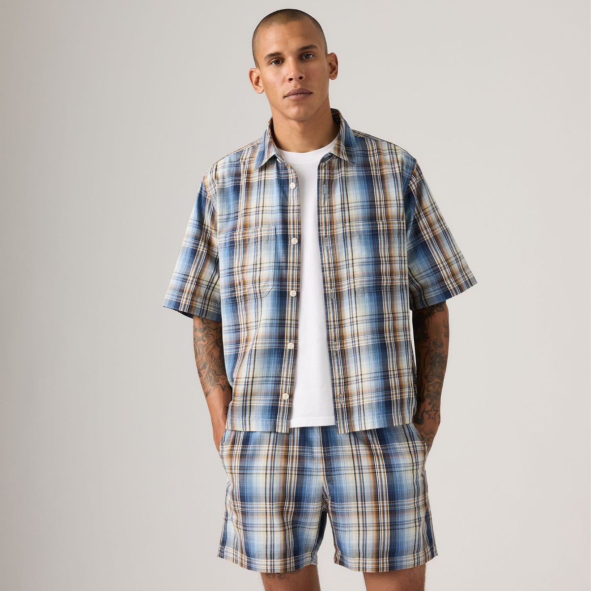Levi's® Men's Short-Sleeve Mechanic Boxy Shirt
