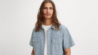 Levi's® Men's Short-Sleeve Relaxed Fit Western Shirt