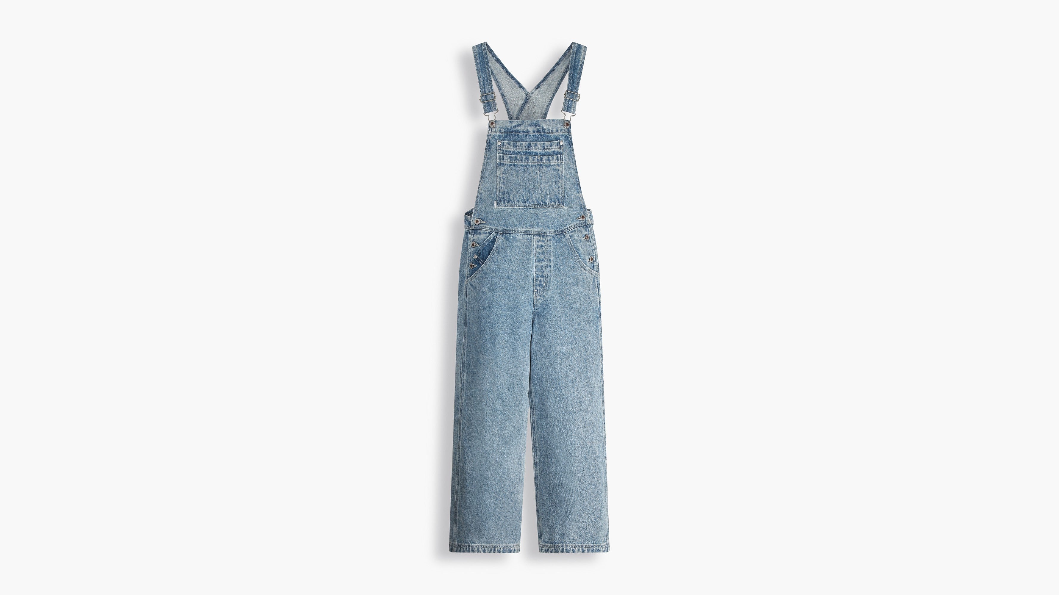 Levi s SilverTab Women s Cropped Overalls Whatever Whenever Levi s ID