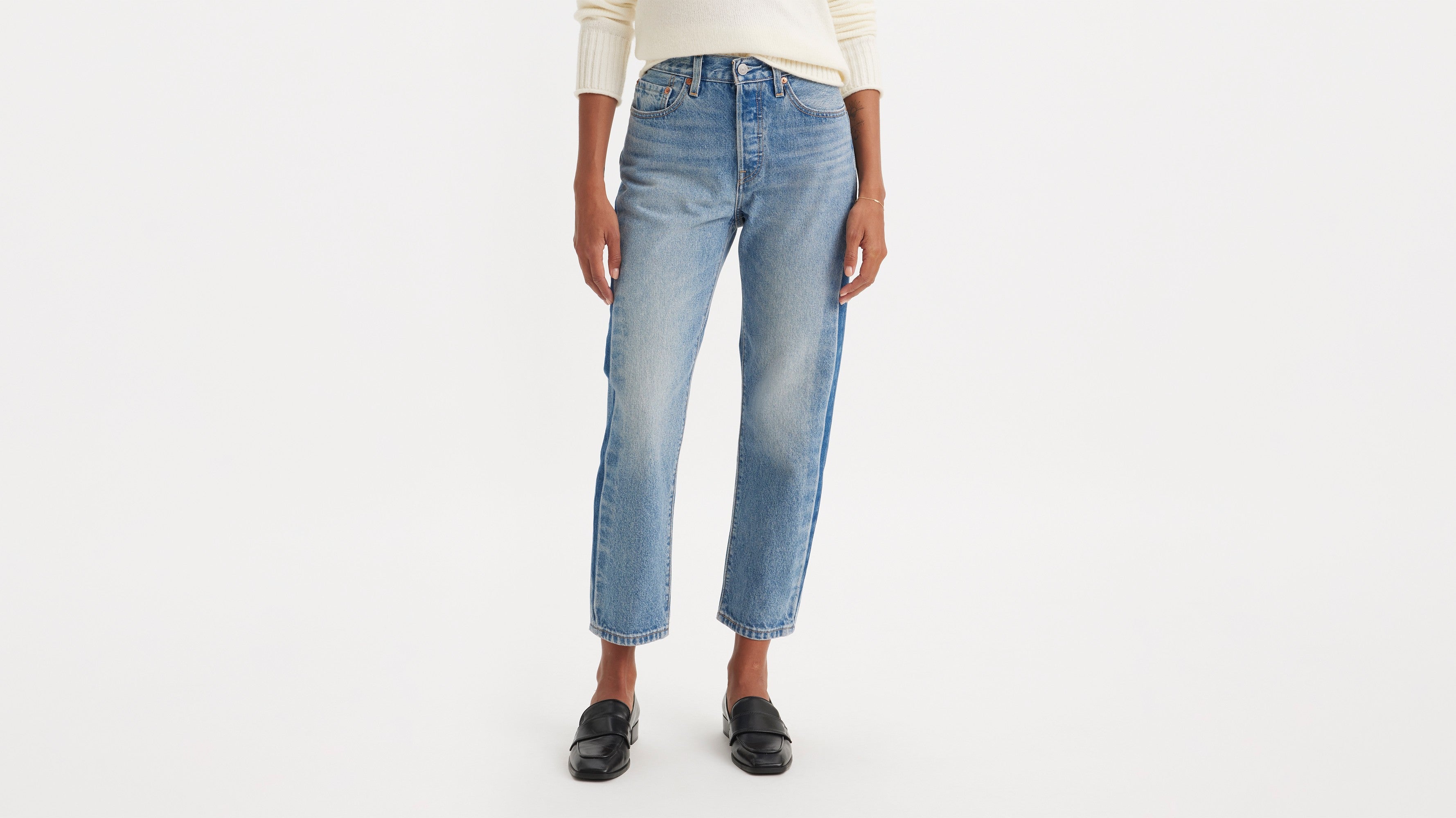 Levis Cropped Flare Jeans Levi's® Women's 501® Original Cropped Jeans