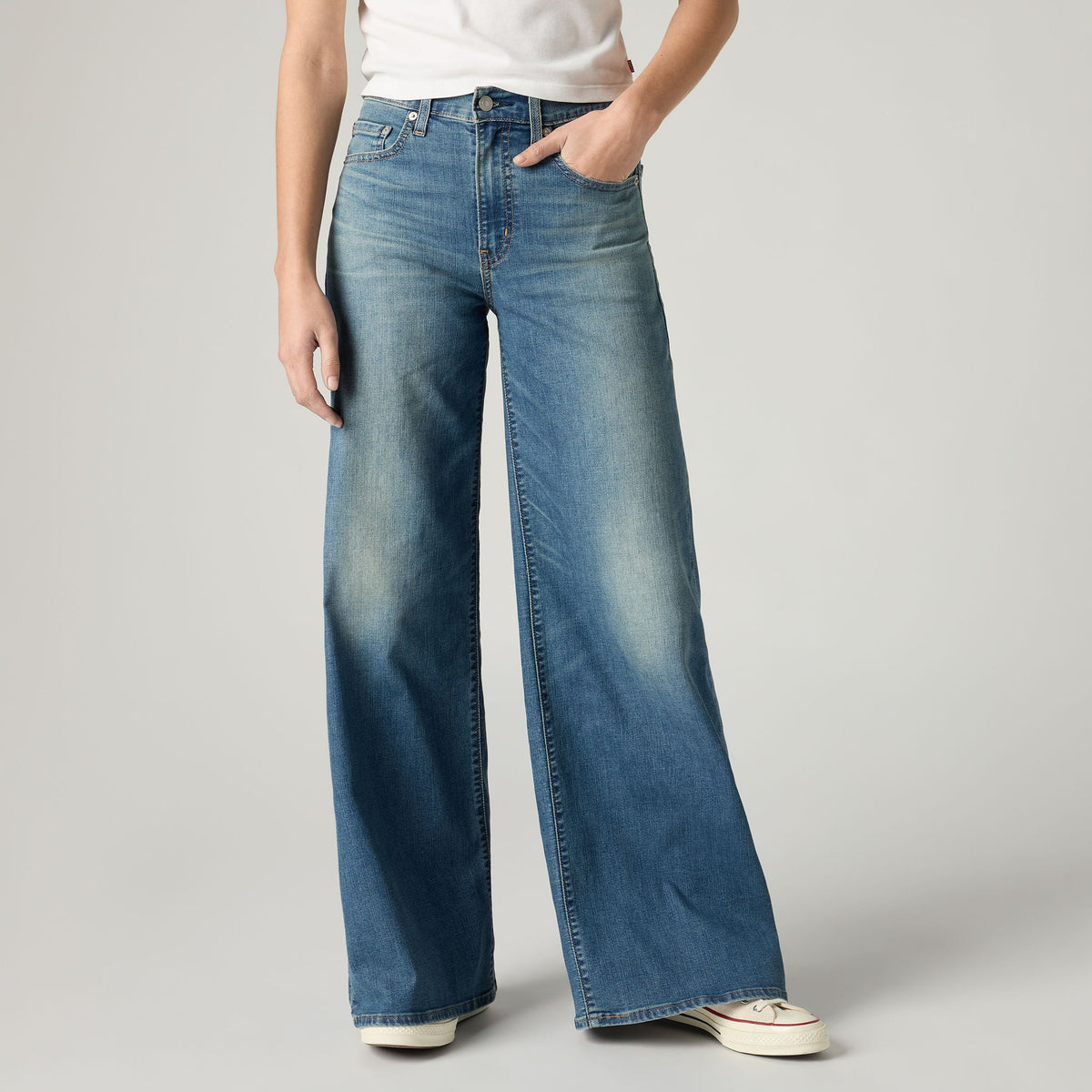 Levi's® Women's 728 High-Rise Wide-Leg Jeans