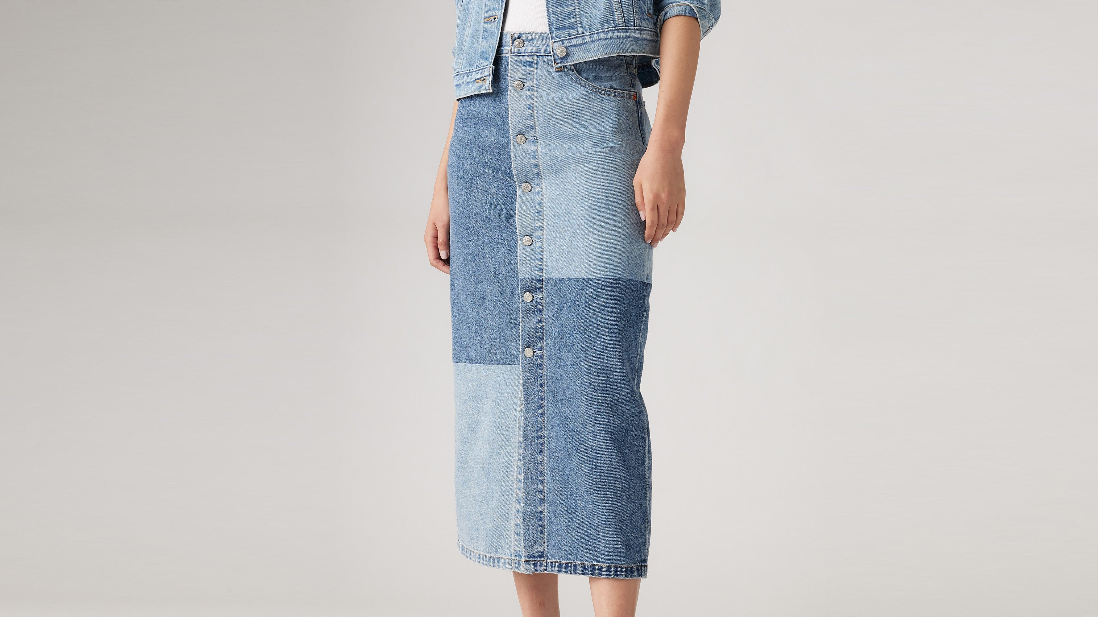 Denim Maxi Skirt Levis Skirt Sale Levis Skirt Street Style On Sale