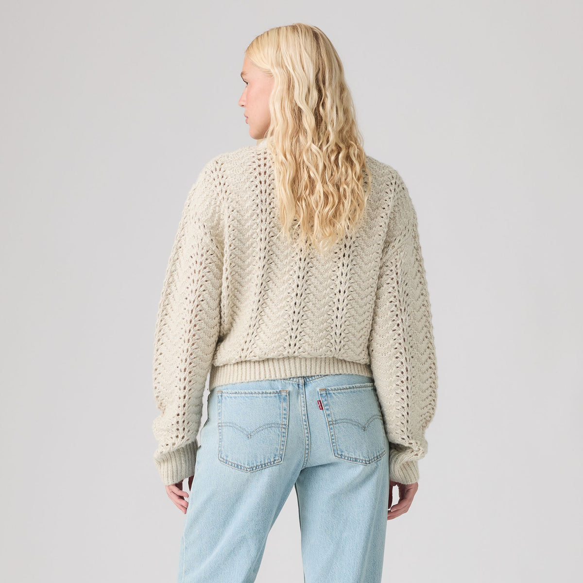 Levi's® Women's Charlotte Pointelle Crewneck Sweater