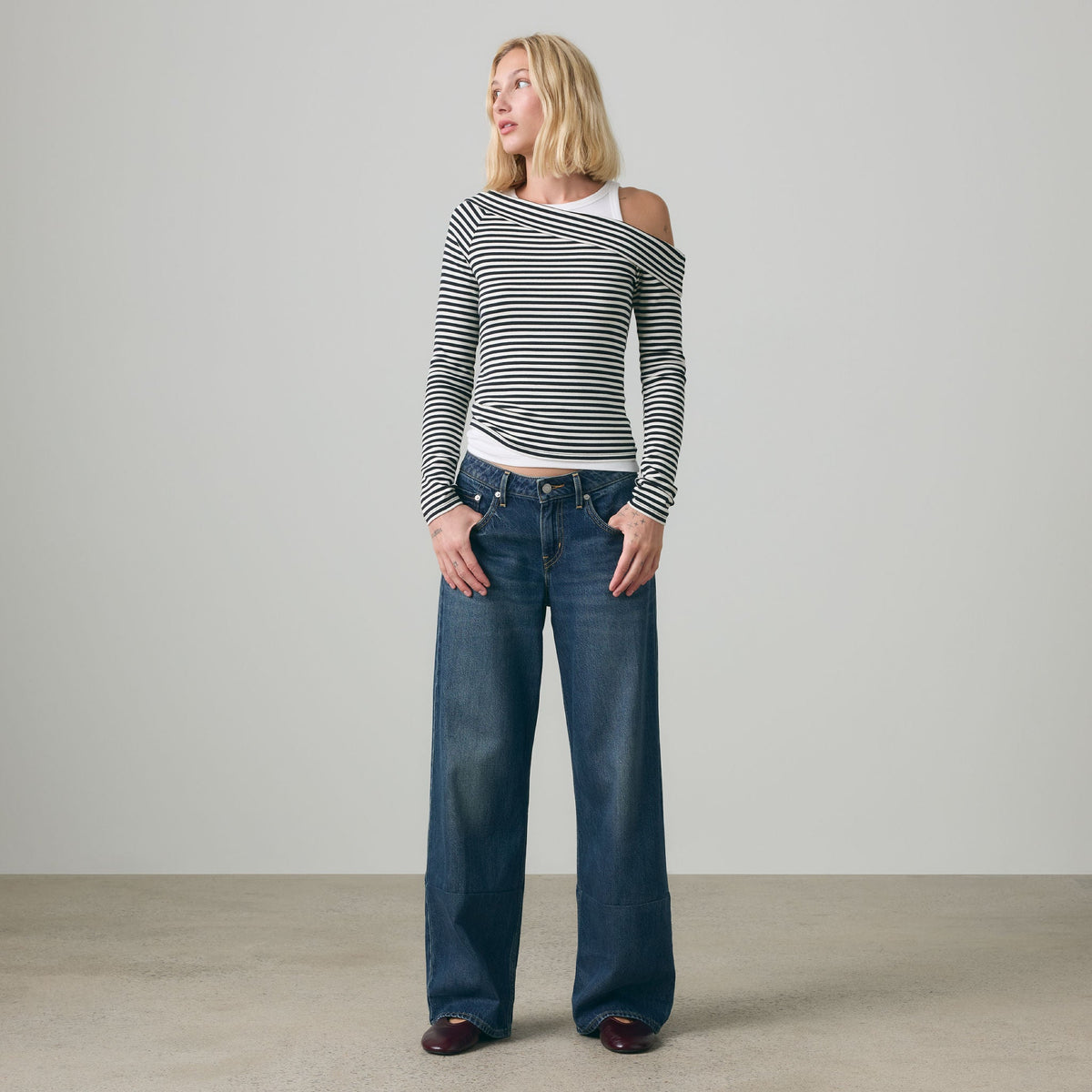 Levi's® Women's Clara Off-Shoulder Long-Sleeve Top