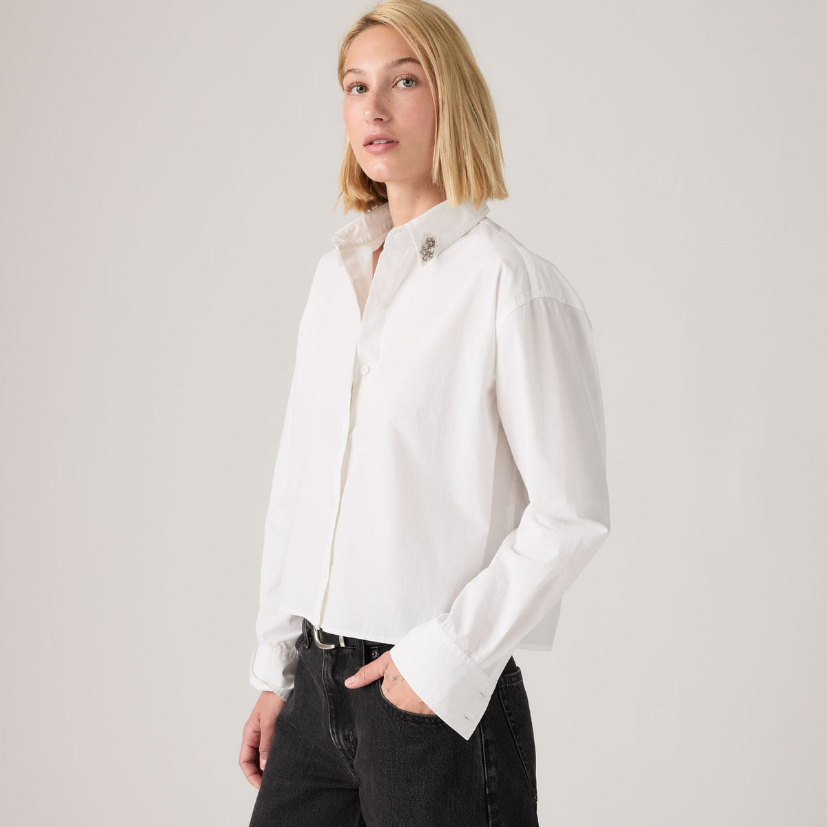 Levi's® Women's Cropped Harlie Shirt