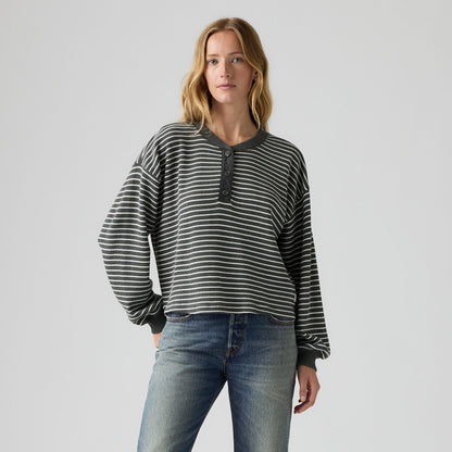 Levi's® Women's Dry Goods Relaxed Long-Sleeve Henley
