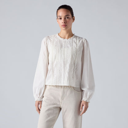 Levi's® Women's Han Long-Sleeve Beaded Blouse