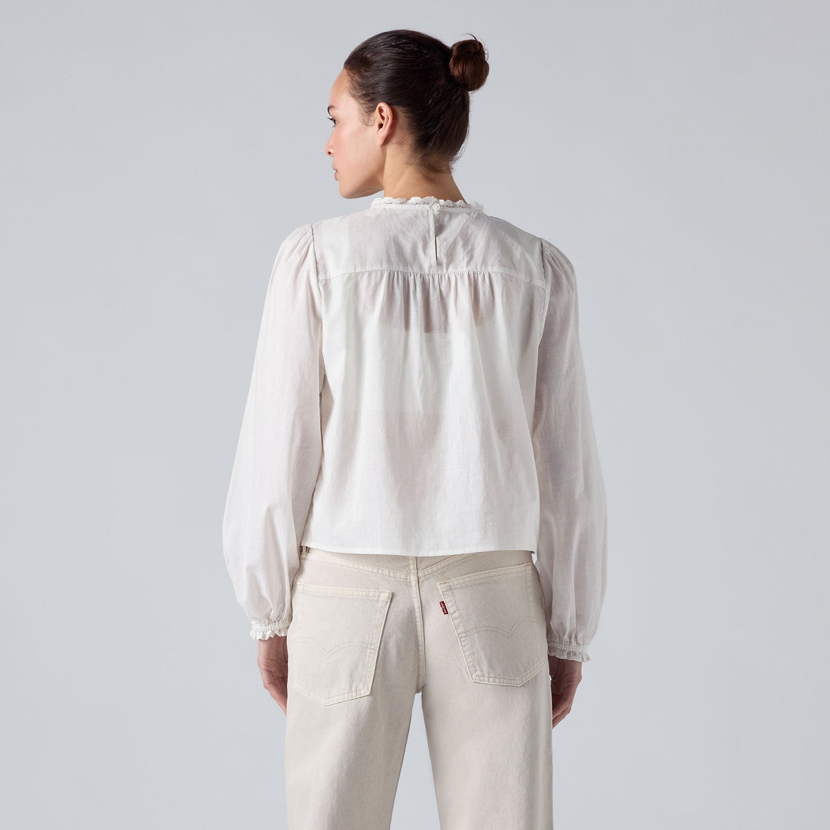 Levi's® Women's Han Long-Sleeve Beaded Blouse