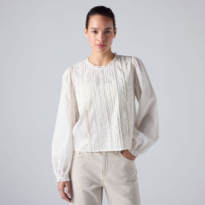 Levi's® Women's Han Long-Sleeve Beaded Blouse