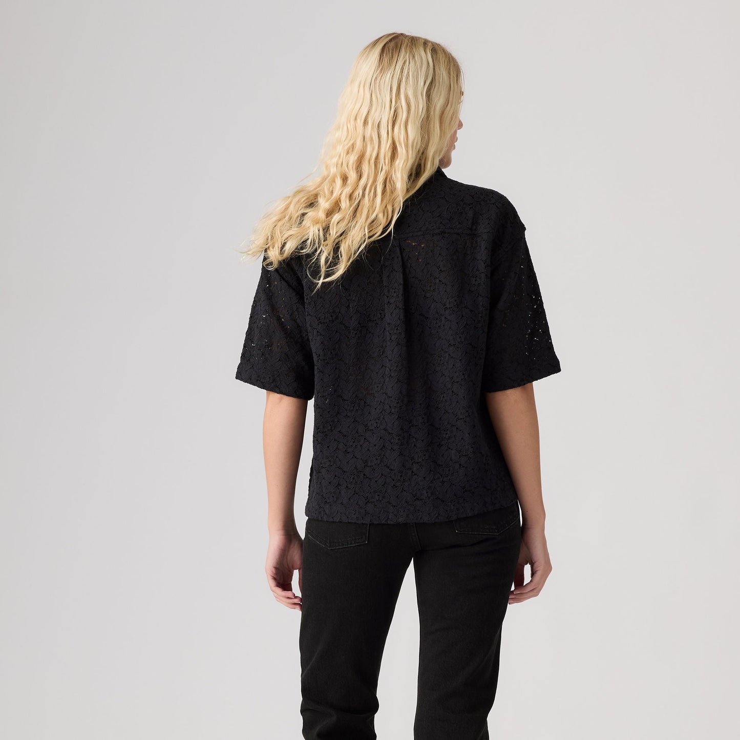 Levi's® Women's Harlie Short-Sleeve Lace Shirt