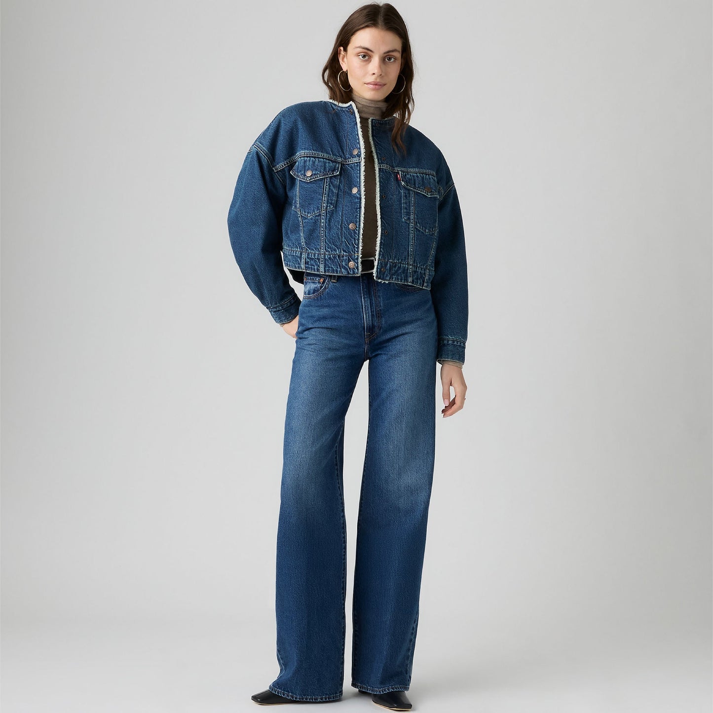 Levi's® Women's Ribcage Wide-Leg Jeans